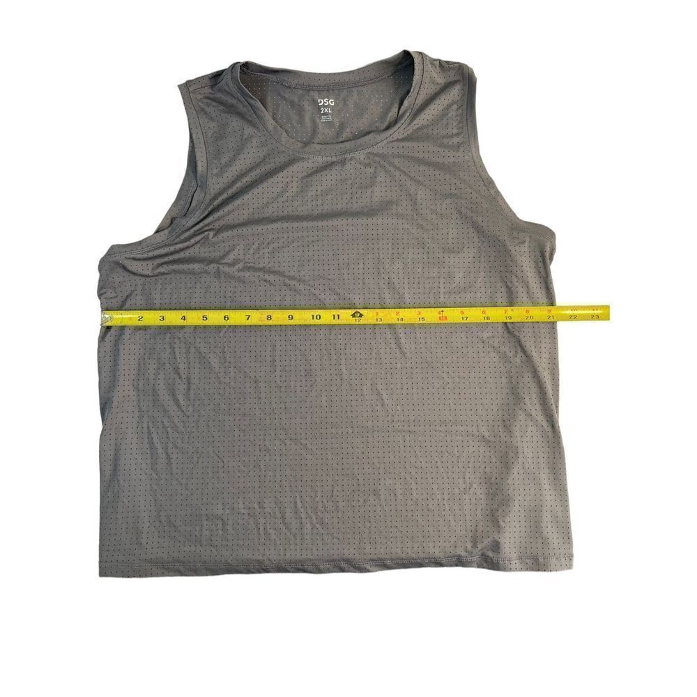 DSG Women's Mesh Pieced Tank Dark Purple 2XL